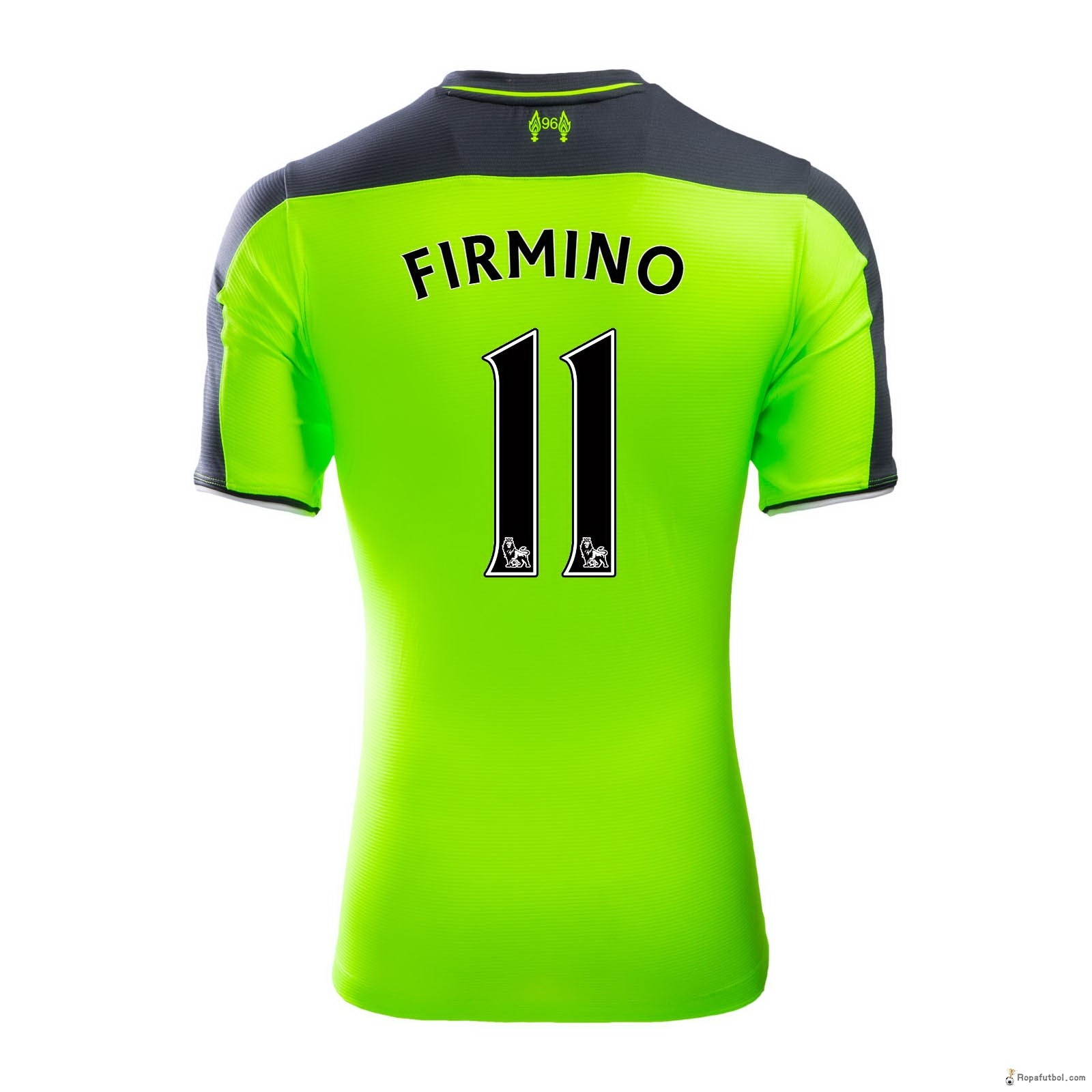 Camiseta Liverpool Replica Tercera Ropa Firmino 2016/17 Verde